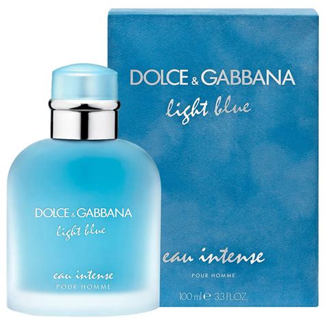 dolce gabbana light blue eau intense 100ml|light blue intense d&g.